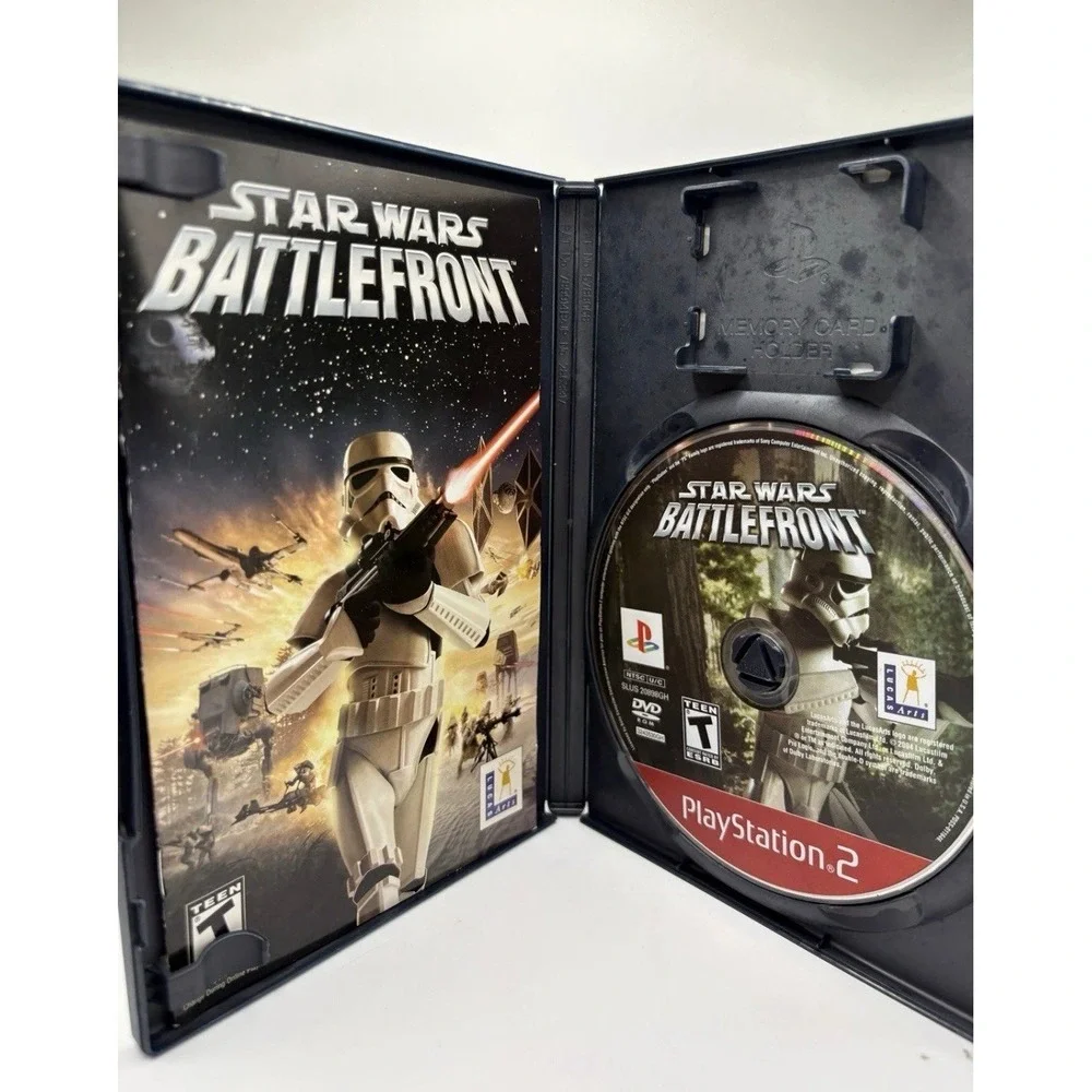 Star Wars: Battlefront (Sony PlayStation 2 PS2, 2004) Complete CIB Tested